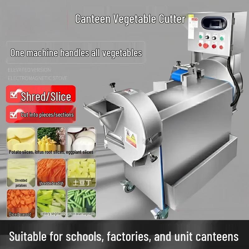 Commercial Automatic Vegetable Cutting Machine