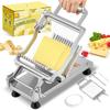 Huanyu Coupe-fromage Multifonctionnel Coupe-fromage Acier Inoxydable Usage Domestique et Commercial 1CM/2CM Fromage/Beurre/Tofu/Jambon