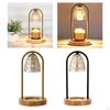 Electric Candle Warmer Lamp, Wax Melting Lamp with Wooden Base table Decor Nightlight EU