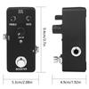 Guitar Part Guitar Booster Pedal Two Segment Effect Device Pedalboard True Bypass Booster Electric Guitar Effect Pedal