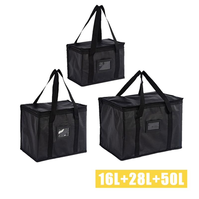 Borsa Frigo Termica Isolata da 70L Isolamento Per Mantenere Freddo Grande Capacità Portatile Borsa Pranzo Cerniera Picnic Campeggio Foglio di Alluminio Sacca per Cibo