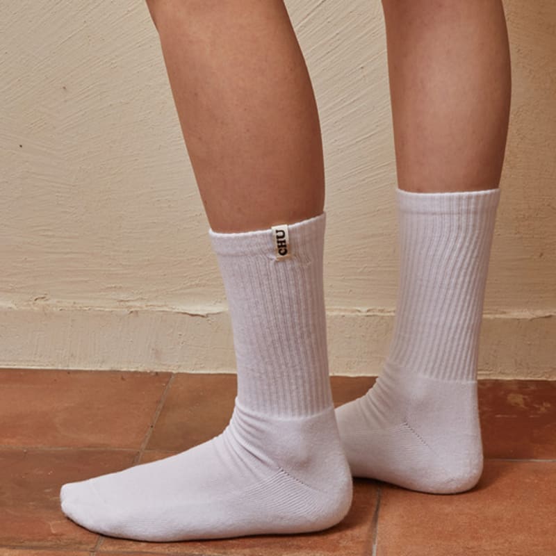 CHUBASCO CHUBASCO CHU Tag WHITE SOCKS CTS2404 WHITE