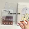 Clear Desktop Sticky Note and Card Storage Box
