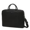 Black Cowhide Document Bag With Logo Decoration Dbba6e341bk
