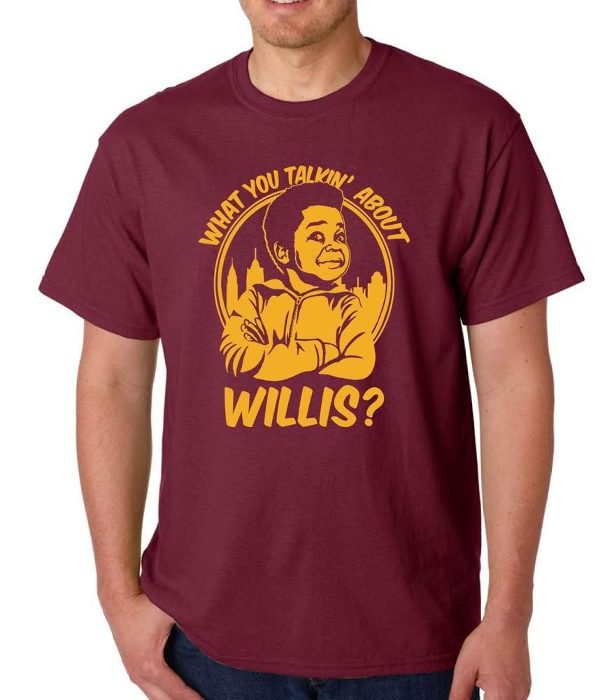 What You Talkin About Willis TShirt Coleunisex Different Strokes Geek 80s Quote S