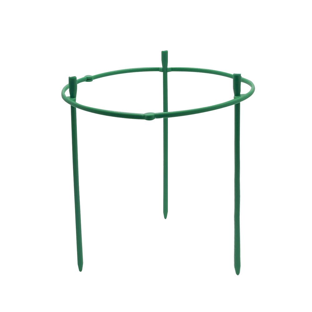 Plastic Plant Flower Stand Support Ring and Rod for Indoor/Balcony Climbing Plants