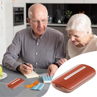 Portable Pill Splitter Professional Mini Drugs Tablet Medicine Dustproof Divider Organizer Crusher Pill Box Accurate Splitter