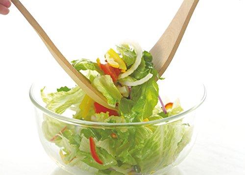 iwaki Heat-Resistant Glass Basic Bowls, Set of 3, Large, Medium, and Small, 1500ml, 900ml, and 500ml, KSKC-BO-3