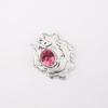 Pink Tourmaline Gemstone 925 Sterling Silver Jewelry Pendant1.29" For Women Gift CP-32-2