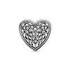 Pandora Hollow Heart-shaped Jewelry Accessories for Men and Women, Couple Style, Silver 791811