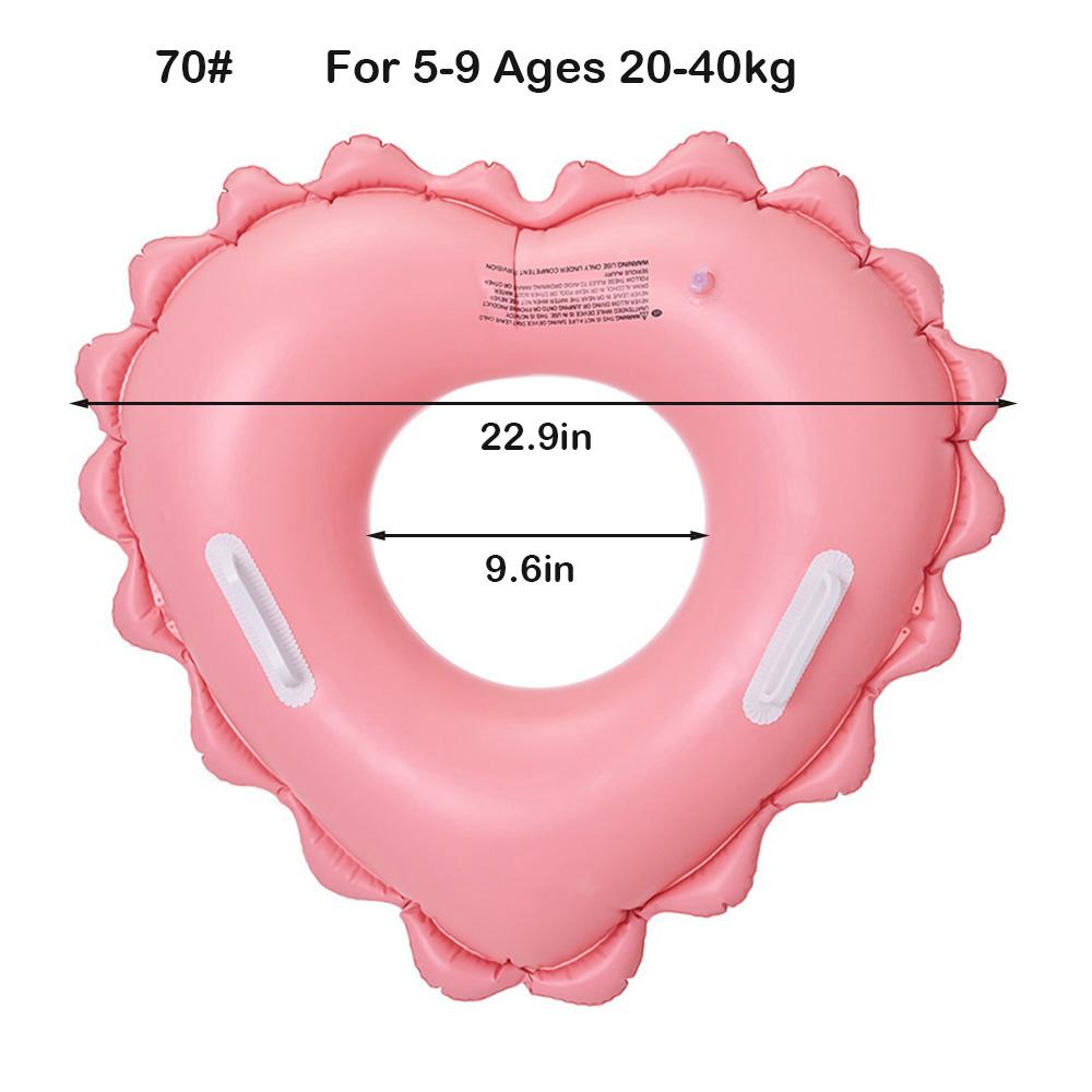 Rooxin Pool Float Inflatable Swim Tube Swim Accessory Swimming Ring For Summer Water Sports Swimming Circle Swim Float