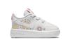 Nike Air Force 1 18 QS Mid Top Skateboard Shoes White Infant And Toddler AO2092-100