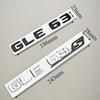 Car Sticker GLE63 GLE63S Letters Logo Rear Trunk Emblem Decals Mercedes-Benz AMG W167 C167 Auto Accessories BQ7 9v