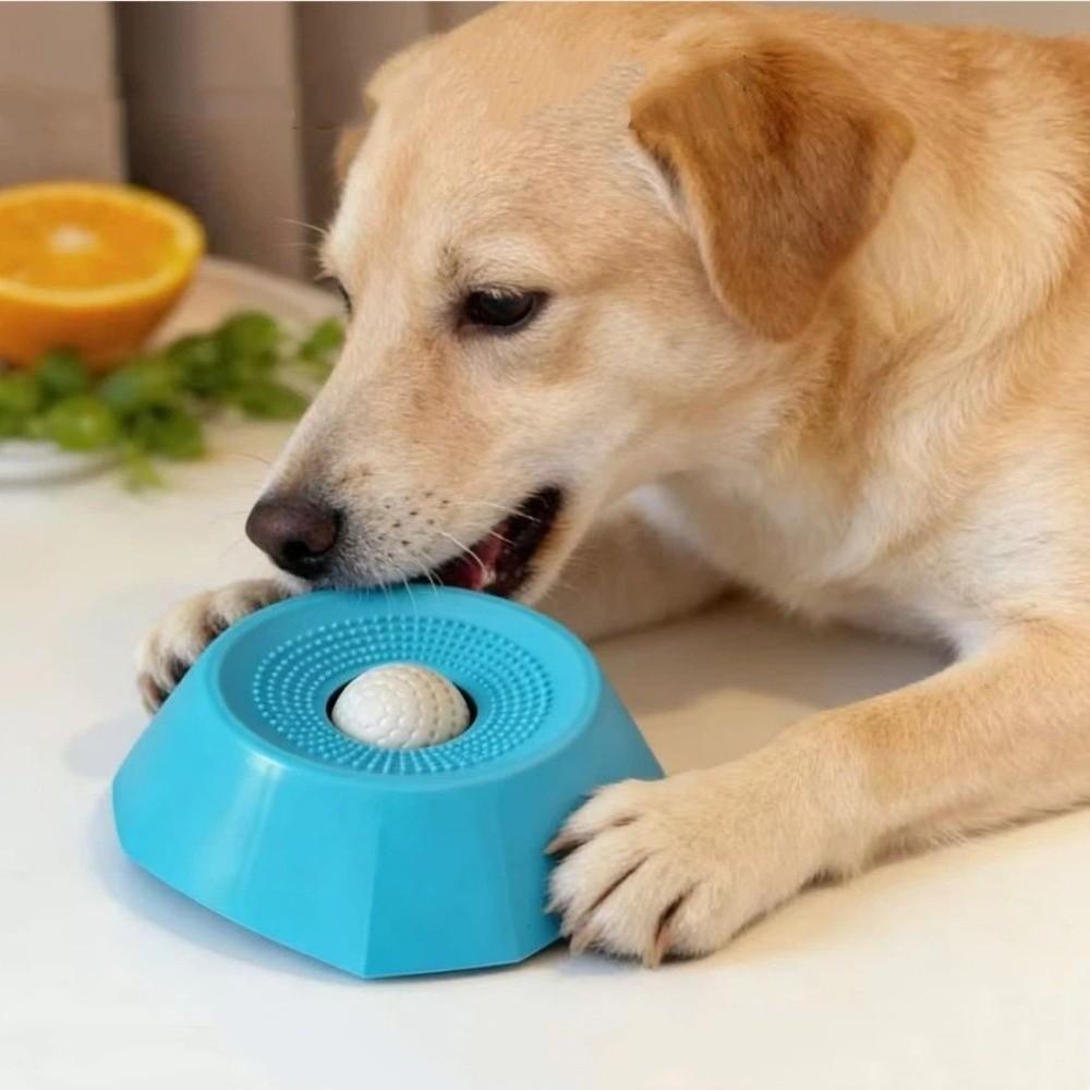 Anti-Choking Slow Feeder Dog Bowl Non-Slip Base Pet Feeding Bowl Dog Licking Bowl  Food Dispensing