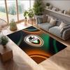 Venezia FC Football Print Crystal Velvet Rug, Comfortable Water Absorbent Non Slip Indoor Floor Carpet