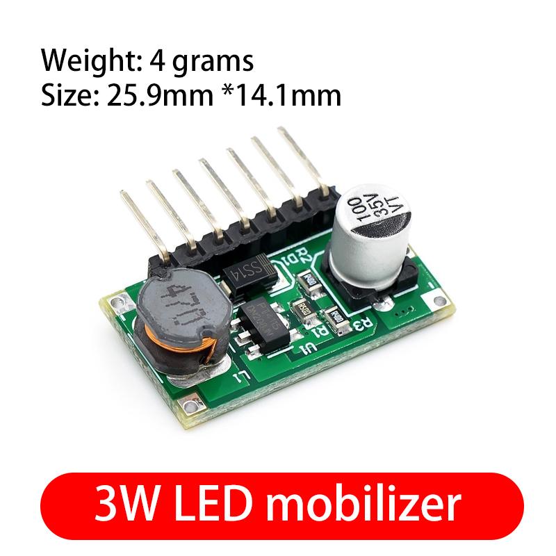 

Драйвер світлодіода 1 Вт 2 Вт 3 Вт 350 мА 700 мА вхід ШІМ-регулювання яскравості 5-35 В DC модуль постійного струму