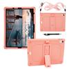 Soft Silicone Case Universal For iPad 11" 2025 A16 11th 10.9 2022 10th Geneneration Adjustable Stand Cover With Shoulder Strap