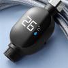 Fast Response Thermal Shower Head Display Real Time Water Temprature Tracking Strong Steel Bathroom Accessory