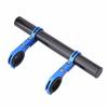 Bicycle Handlebar Bracket Extension Mount Holder for Bike Light Flashlight Speedometer(Blue)