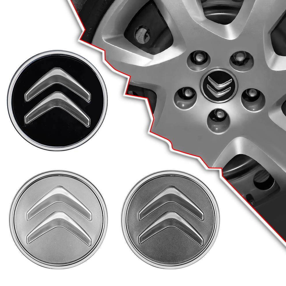 4 ks 60mm středové krytky kol pro auto Originální příslušenství krytek kol Citroen Pro Citroen C1 C3 C4L VTS C-ELYSEE C5 C6 C2 C4 Picasso