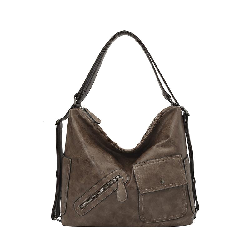 

Spring New PU Solid Color Youth Fashionable Shoulder Bags 2026 Hot Sale Creative Exquisite Hot Trendy Casual Tote Bags for Women хакі