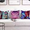 H-HazbinS Cool H-Hotel cushion cover Decoration Room Shop Car Best Home Office Coffee Pillow Sofa Printing Nordic Simplicity Hit