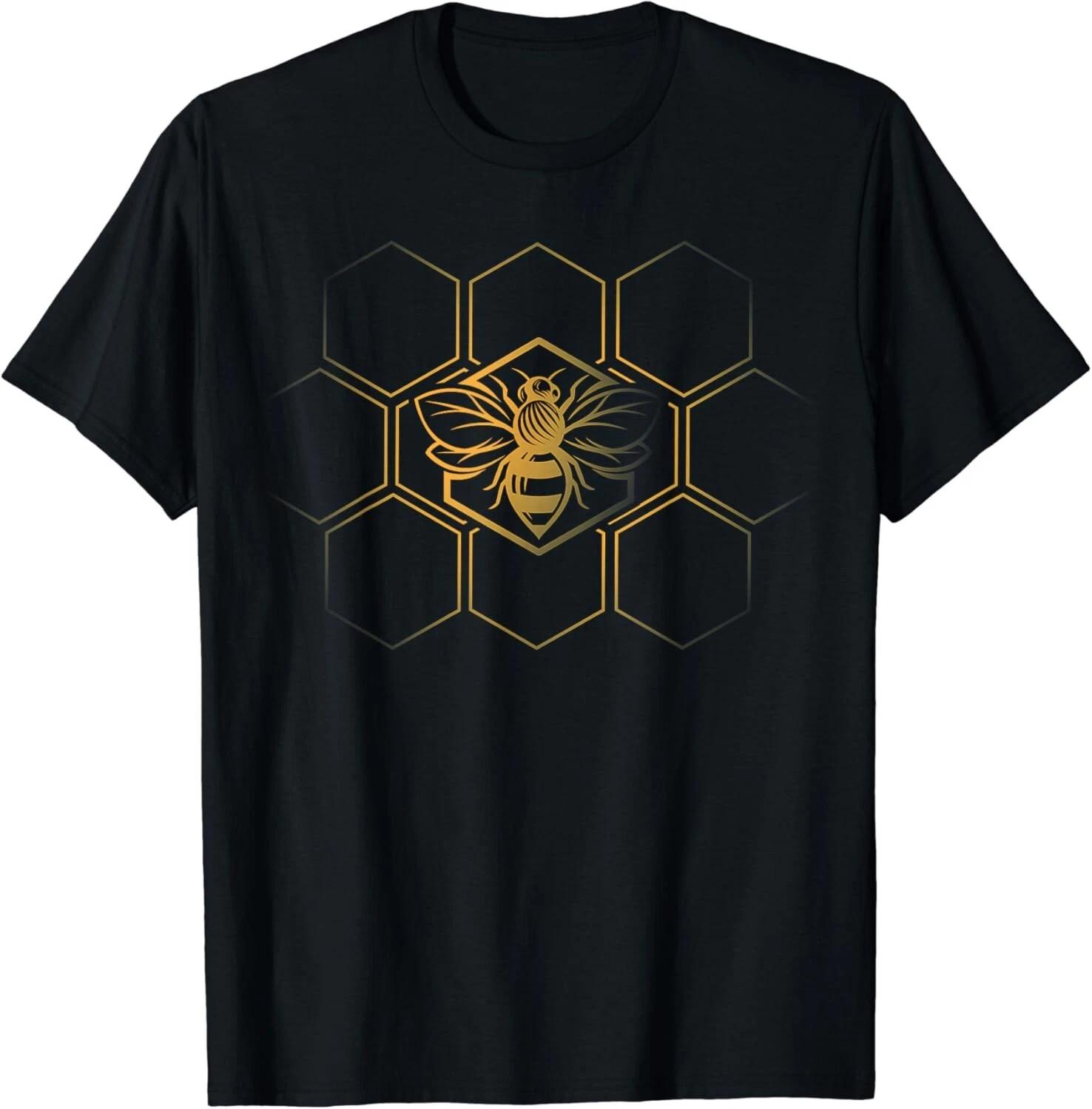 

Beekeeper Shirt_ Beekeeping - Honeycomb Love For Bees Gift Unisex T-Shirt M