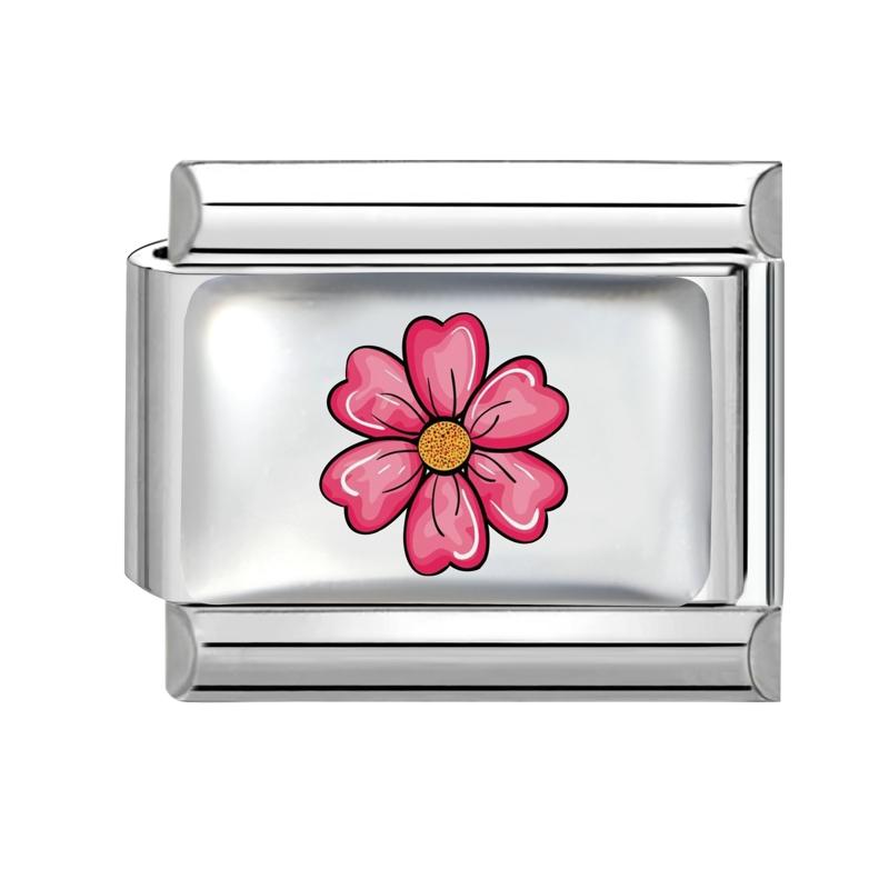 Wholesale Women's Creative Sunflower Mushroom Cat Butterfly Star Dog Charm Fit 9mm Stainless Steel Bracelet DIY Jewelry Gifts