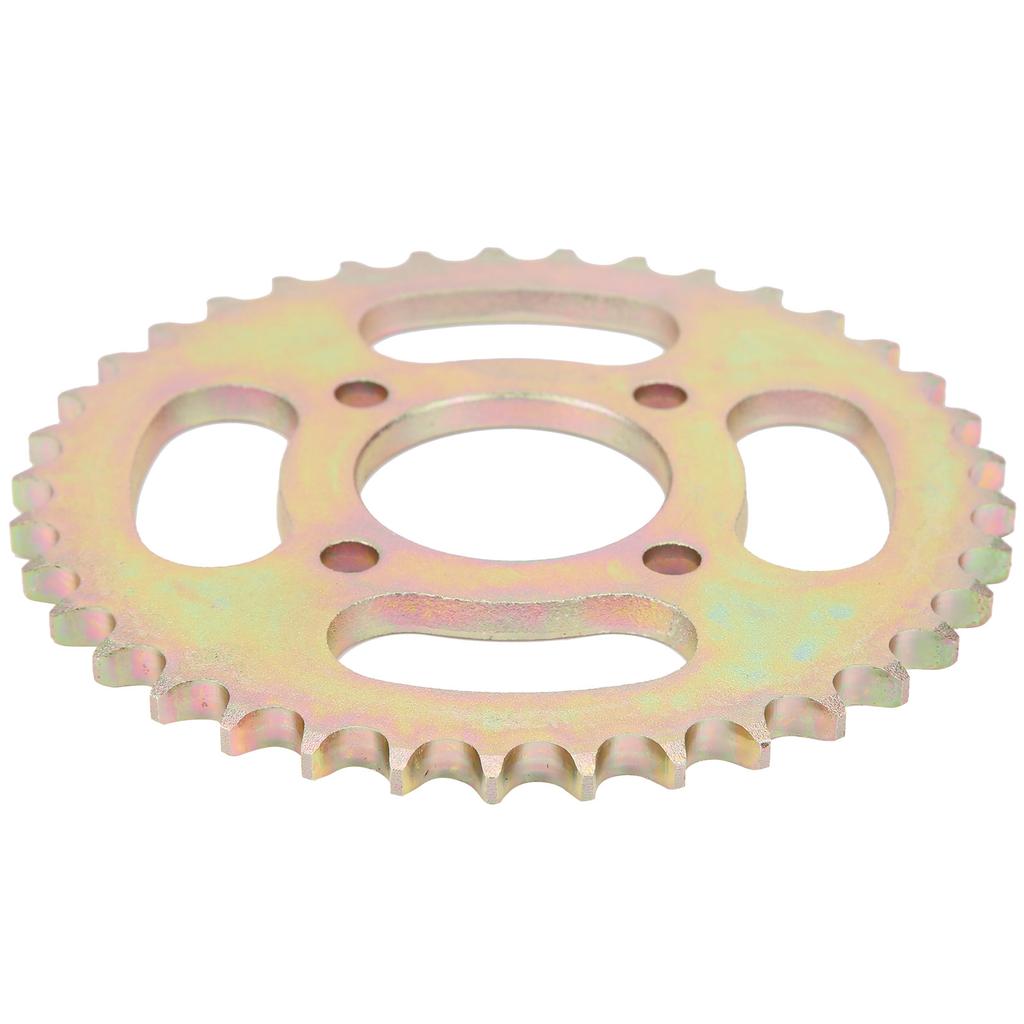 428 Model 37 Teeth Chain Wheel Steel Crankset Replacement 4 Hole for Electric Tricycle Kart