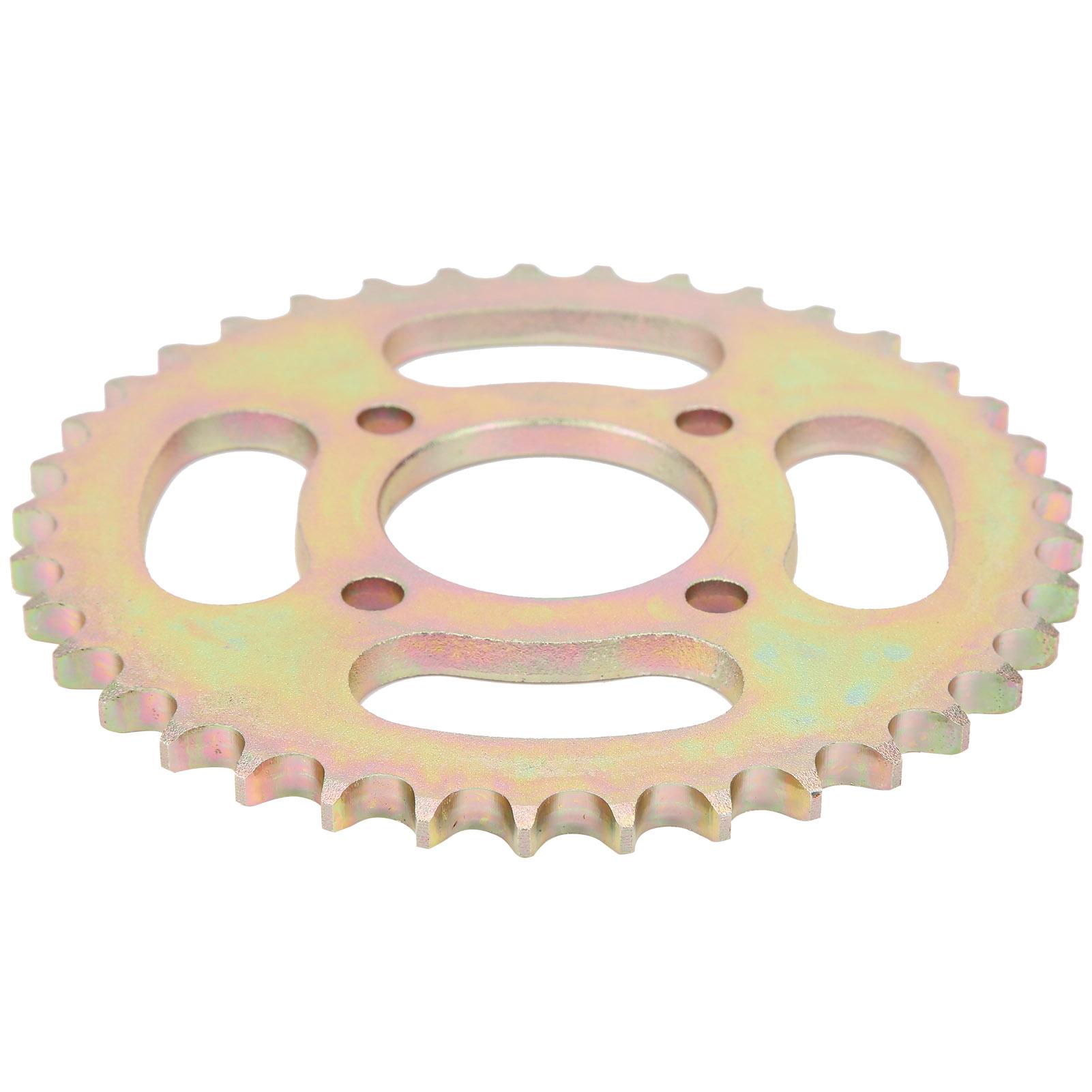 

428 Модель 37 Зубьев Звездочка Стальной Шатун Замена 4 Отверстия для Электрического Трехколесного Велосипеда Карта