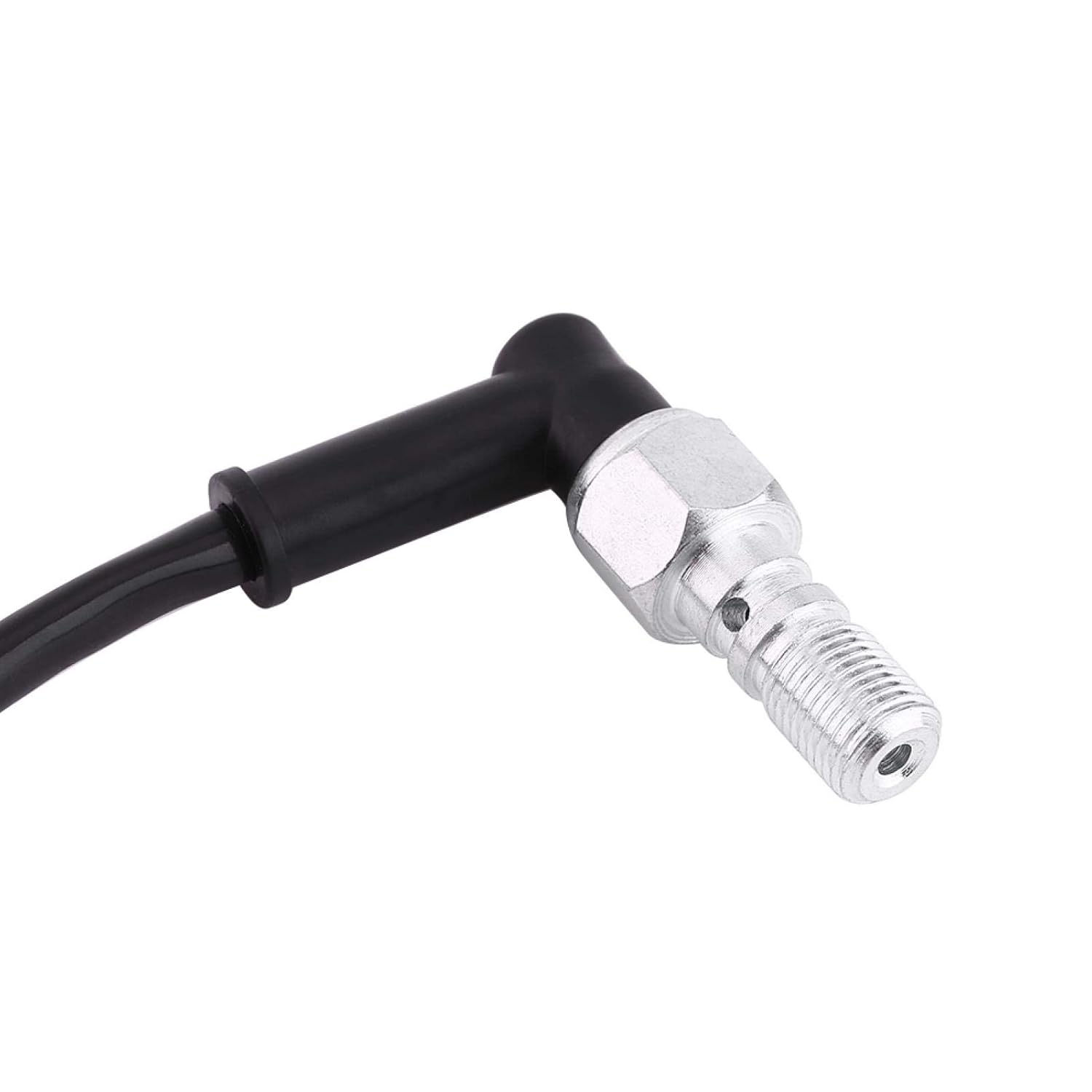 Acouto for Banjo Bolt Brake Light Switch, Hydraulic Brake Light Switch Universal Motorcycles Rear Hydraulic Brake Light Switch Hollow Bolt for