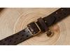 Korean Style Double Pin Buckle Leather Belt for Men - Genuine Cowhide Retro Youth Jeans Waist Belt