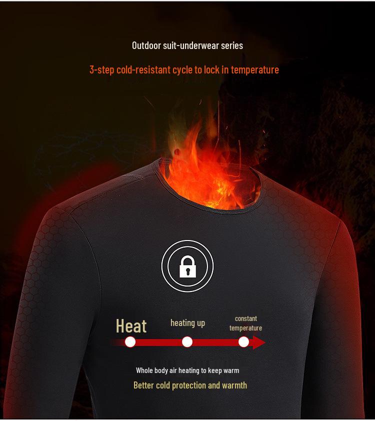 Smart Heated Graphene Underwear Set - Full Body Warmth