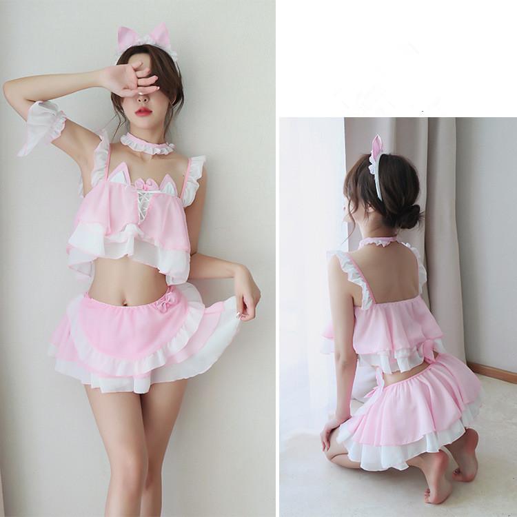 Woman Erotic Lingerie Sexy Cute Uniform Temptation Passion Maid Outfit