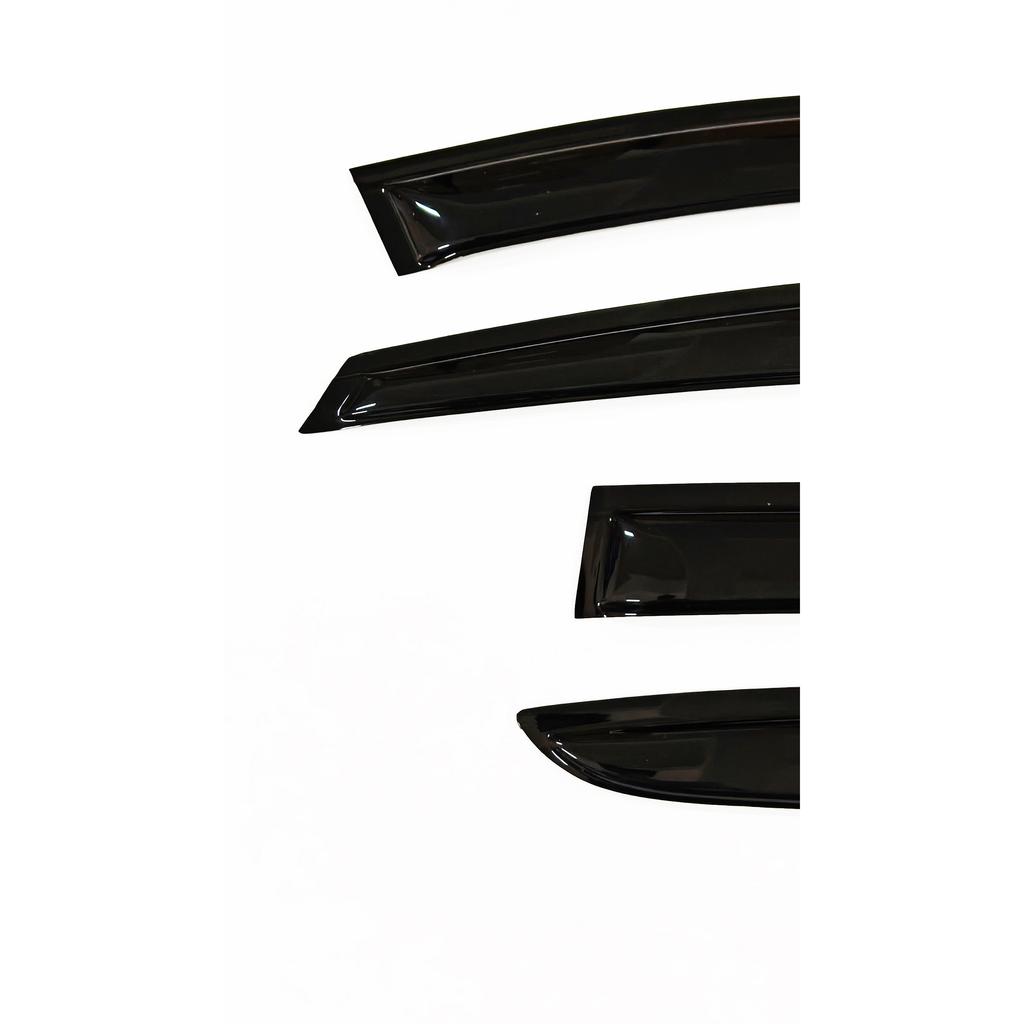 Window Visor for Mazda 3/Axela 2019-2026 Hatchback | 4pcs Rain Guard Wind Deflector | Car Weather Shield Accessory