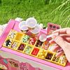 Diy Mini Dessert Craft Kit Pretend Play Sugar Art Hanging Ornament Toy For Girls Creative Role Play Birthday Gifts Non-Edible