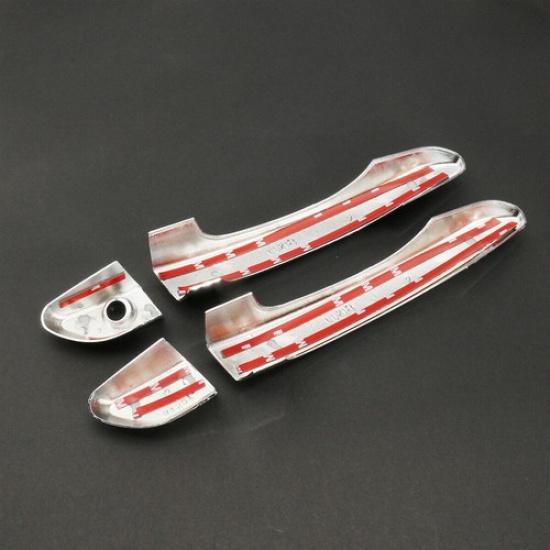For Hyundai Tucson 2016-2018 Chrome Door Handle Cover Molding Trim