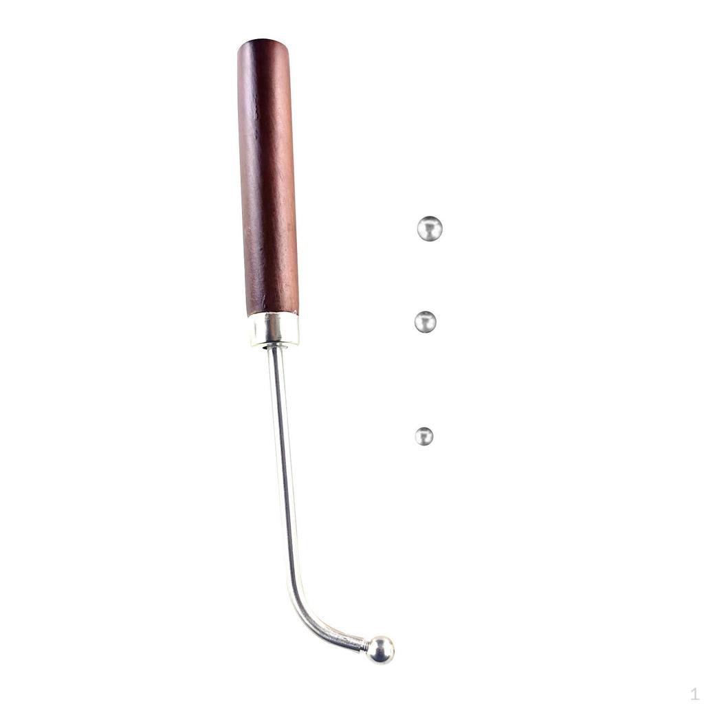 Instrument Care Handle for Trumpet Maintenance Tools with Balls