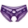 Pánské krajkové, síťované průhledné kalhotky Pure Light bez rozkroku Spodní prádlo Sissy s mašličkami Noční plavky na ramínka