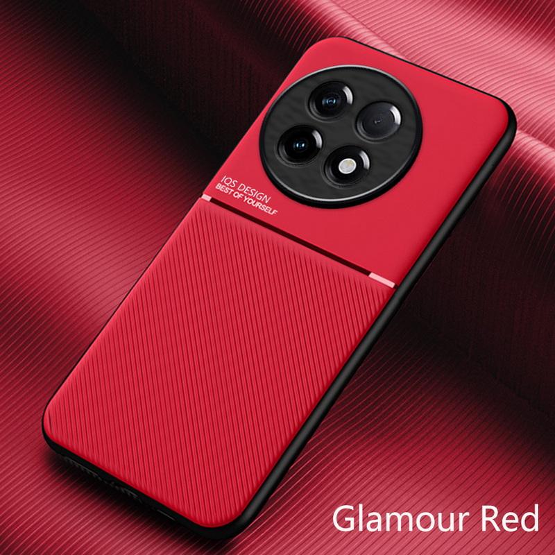 For OnePlus 13 12 11 10T ACE Pro 5 2 13R 11R 10T Phone Case Shockproof PU Leather Matte Soft Slim Cover