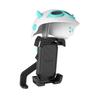 Generic Bike Phone Mount with Small Helmet Stable Adjustable Scooter Phone Clip for Cycling Riding Motorcycle Scooter Rider