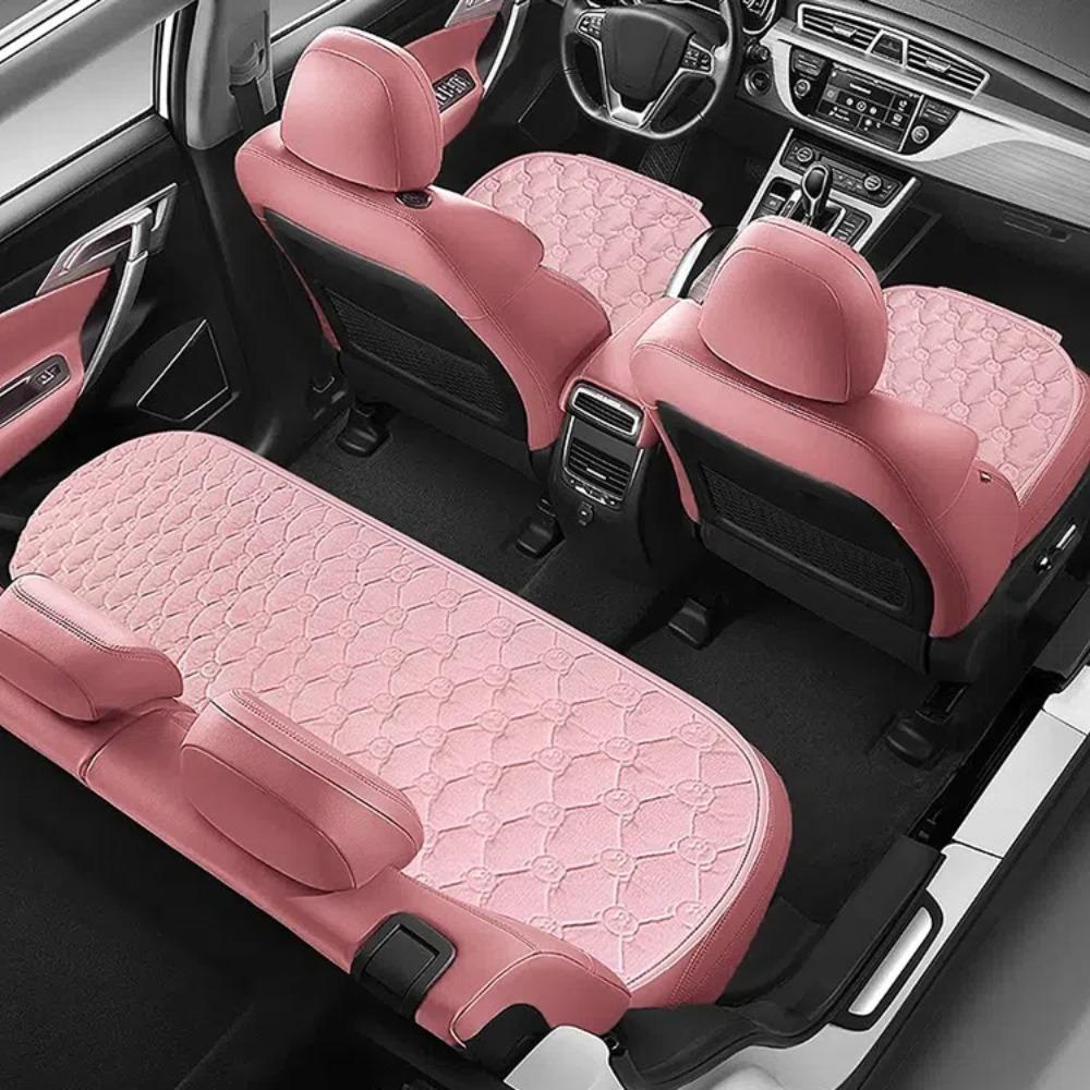 Anti-Freezing Car Plush Seat Short Plush Square Cushion Comfortable Car Seat Cushion  Car