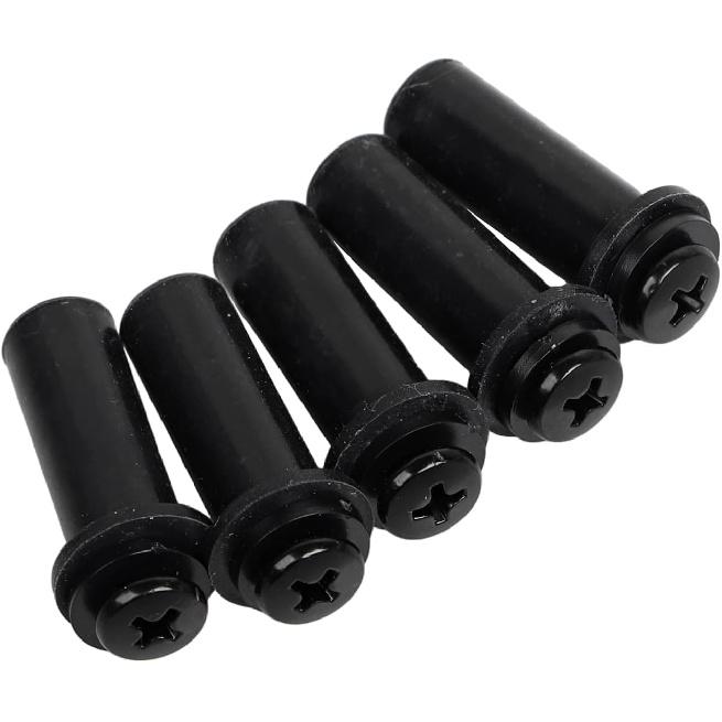 Motorcycle Black Windscreen Well Nut Bolt Screws Hardware Kit For Harley Road Glide FLTRU FLTRK 1998-2023