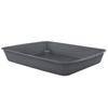 Nonstick Roasting Pan Jumbo Steel Roaster Turkey Ham Durable Easy Clean Dishwasher Safe Kitchen Bakeware 17.2x12.7x2.7 Inches