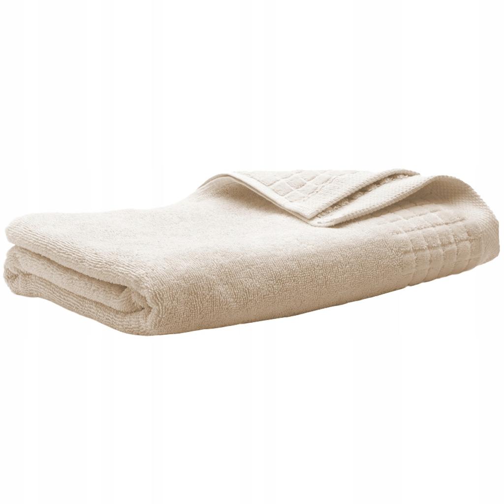 Cotton Terry Bath Towel for Home, Sauna, Hotel, 70x140 cm Ecru