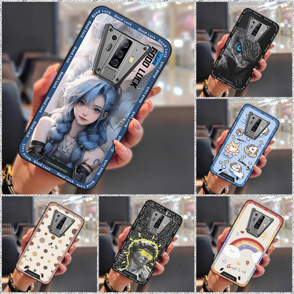 Soft Case Full Wrap Phone Case For Blackview BV6900 Back Cover Anti-dust Cute Silicone TPU Dirt-resistant Cartoon Cover