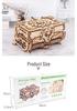3D Wooden DIY Antique Jewelry Box Craft Gift for Kids - Movable Assembly Toy