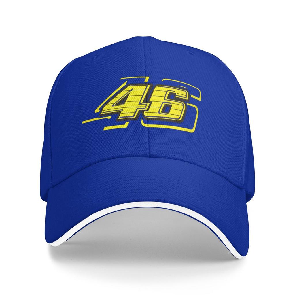 Letter 46 Print Baseball Cap Unisex Adjustable Sandwich Hat Vintage Outdoor Summer Travel Sun Snapback Cap Outlet
