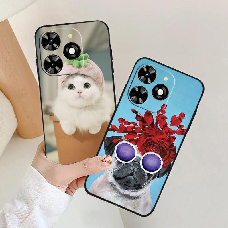 Pour Tecno Spark 10 Pro Coque de téléphone astronaute Silicone Protection appareil photo Housse arrière Pour Tecno Spark10 5G 10Pro 4G Funda Coque