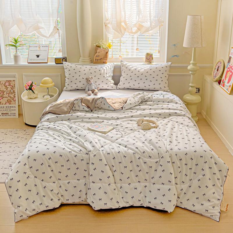 Washable Cartoon Fiber Summer Quilt